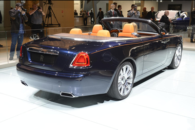 The new Rolls-Royce Dawn stands apart from its stable mates, featuring 80% unique body panels. The new Rolls-Royce Dawn is a true modern four-seater super-luxury drophead.